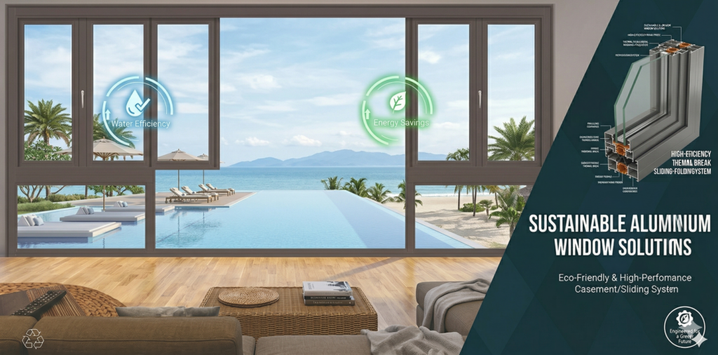 sustainable aluminium window solutions