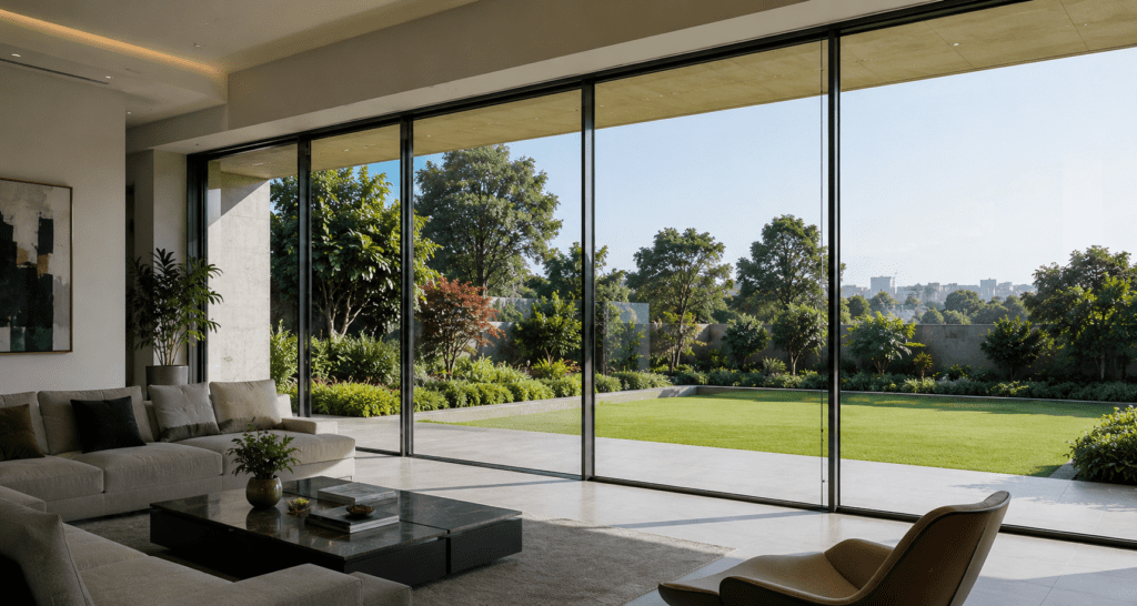 Glass Wall Systems for Bangalore Luxury Homes