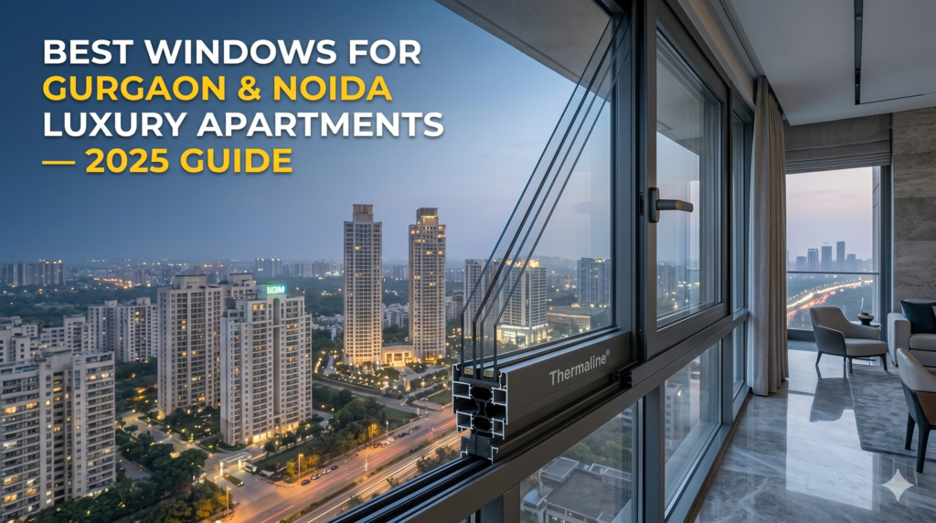 Best Windows for Gurgaon & Noida Luxury Apartments