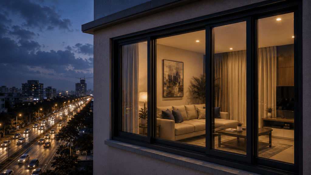 Noise Reduction Windows for Chennai’s Busy Residential Corridors