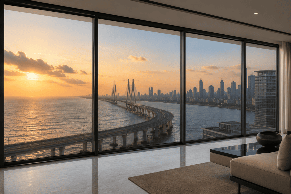 ClearView® Minimal Windows in Mumbai Penthouses — Project Showcase