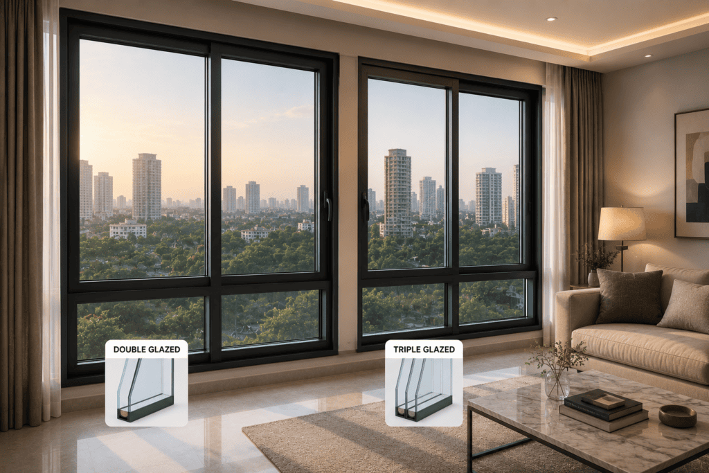 Double Glazed Windows vs Triple Glazed