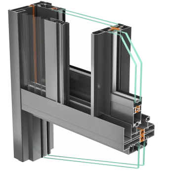 ECOSLIDE WITH FIX PLEATED MESH for 3D_VIEW-01