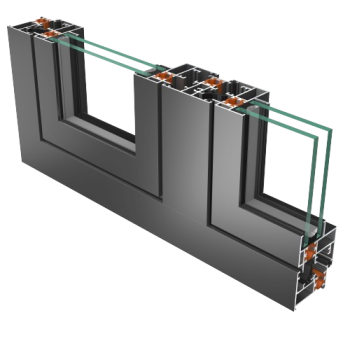 EcoCasement - 
Eco-friendly Thermally Broken Aluminium Casement System